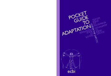 Pocket Guide to Adaptation under the UNFCCC