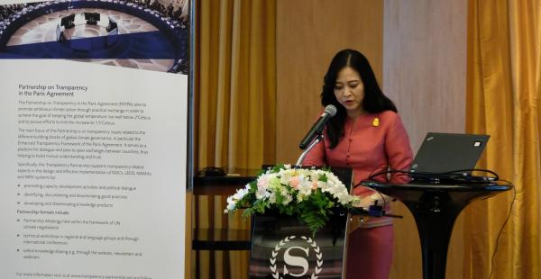 Secretary General ONEP ,Ms. Bhuridej, Bangkok 2018
