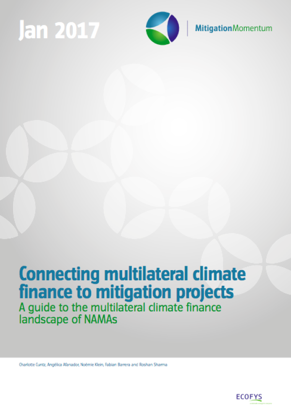 Connecting multilateral climate finance to mitigation projects 