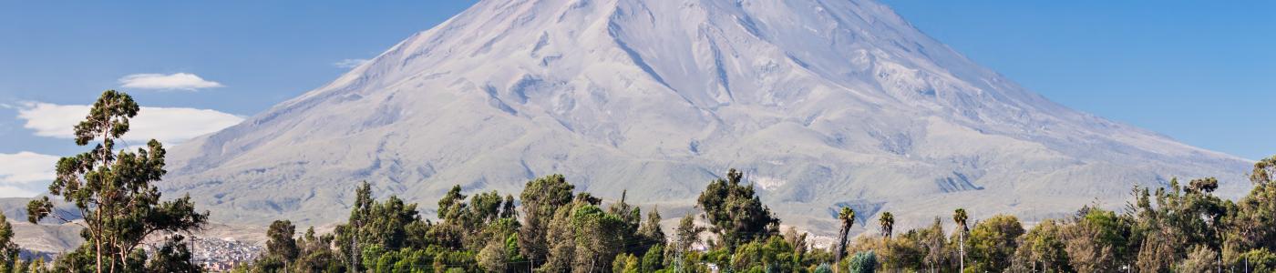 volcano in Arequipa, Peru